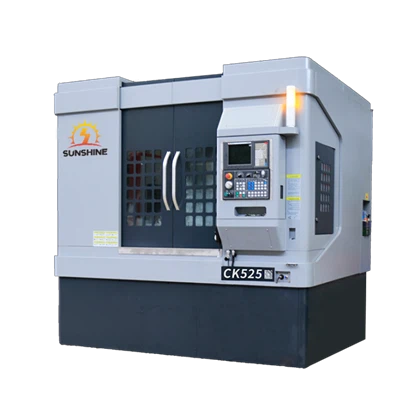 Tour vertical CNC à double colonne CK525 Tour vertical CNC à double tourelle à haute efficacité