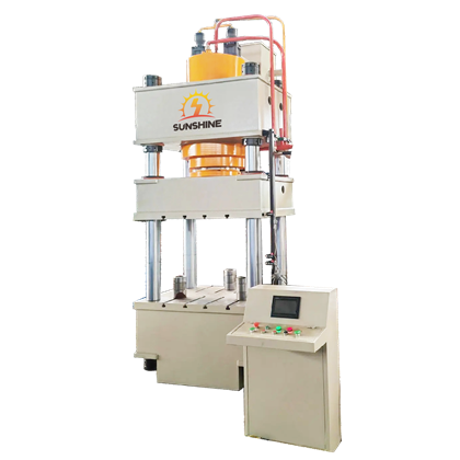 Couvercle de trou d'homme composite formant presse hydraulique