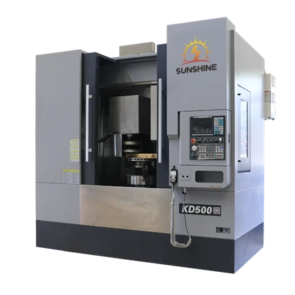 Double-column CNC Vertical Lathe KD500 Brake Disc Special Machine Tool