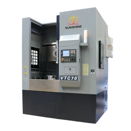 Tour vertical CNC à une colonne de haute qualité VTC70