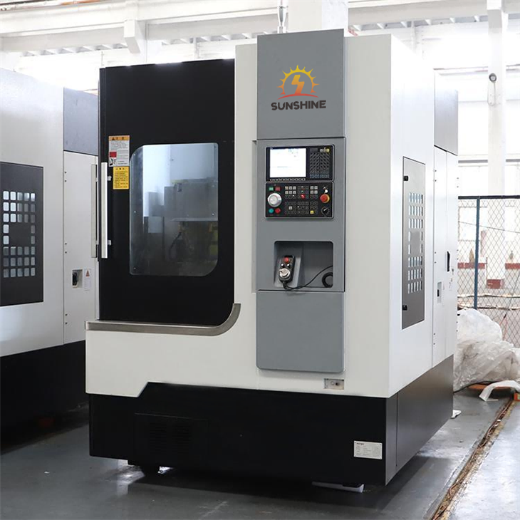 Tour vertical et fraisage composite CNC