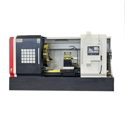 Tour CNC horizontal à voie plate